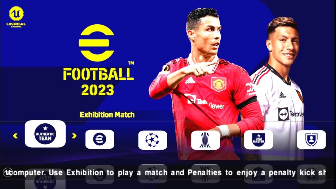 Download eFootball Pes 2023 PPSSPP Android Offline Bendezu Full