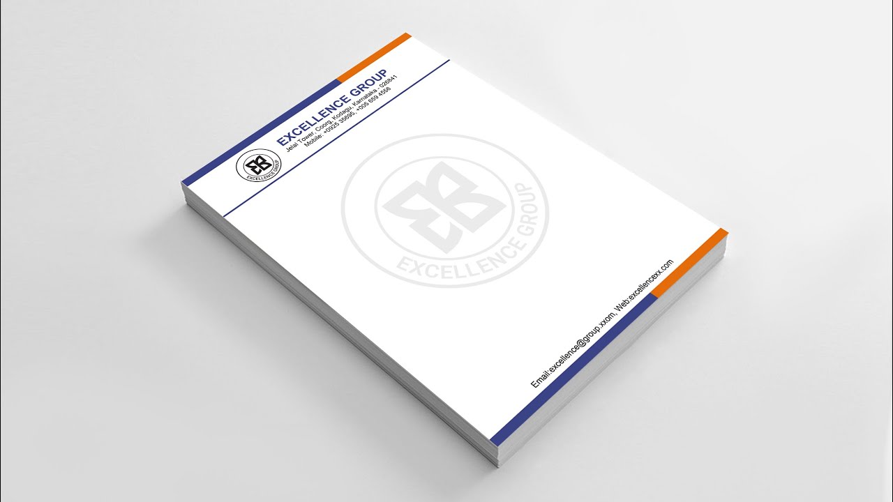 How To Make Letterhead In Microsoft Word FREE DOWNLOAD 2021 YouTube