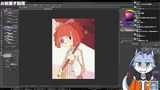 【お絵描き】朝活お絵描き：ラガタ描く【2時間くらい】