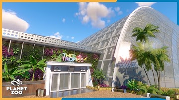 Building a tropical dome in Planet zoo