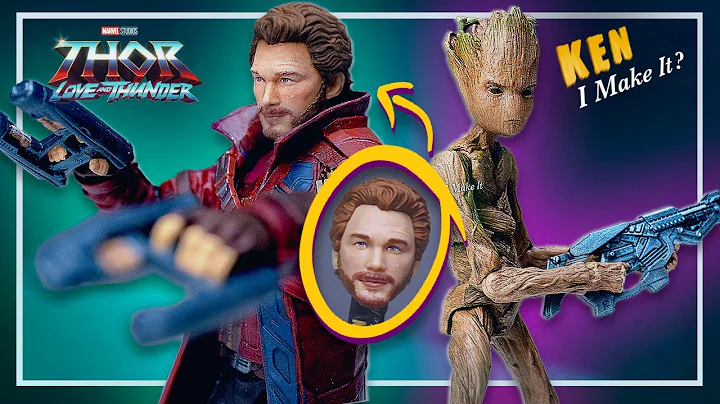 Fixing Marvel Legends STAR LORD & GROOT - Thor: Lo...