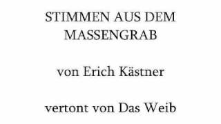 Wibora Wildfeuer -  Stimmen aus dem Massengrab von Erich Kästner