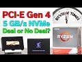 PCI-E 4.0 NVMe Review — Gigabyte AORUS Gen4 — How Fast Is It?