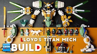 LEGO Speed Build! Ninjago 70676 Lloyd's Titan Mech & 70671 Lloyd's Journey | Beat Build