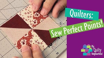 Episode 8: Accurate Piecing Techniques, Part 2