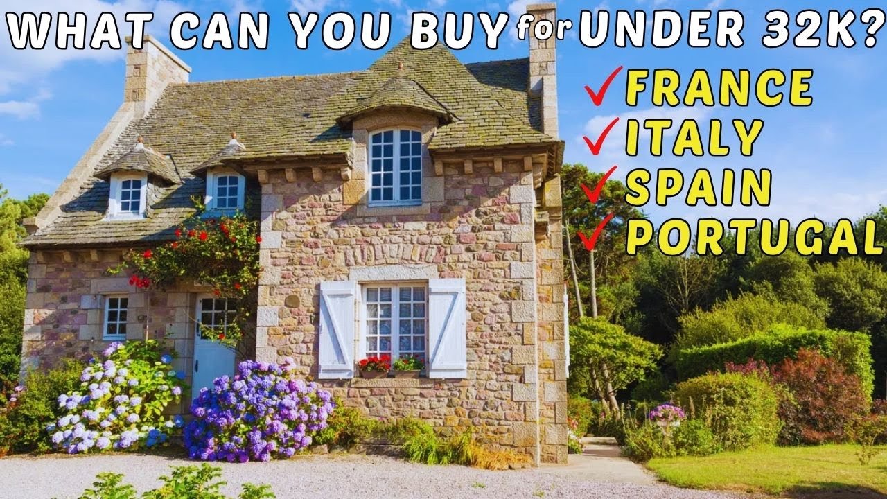 8 потрясающих и доступных по цене домов во Франции, Италии, Испании и Португалии стоимостью менее...