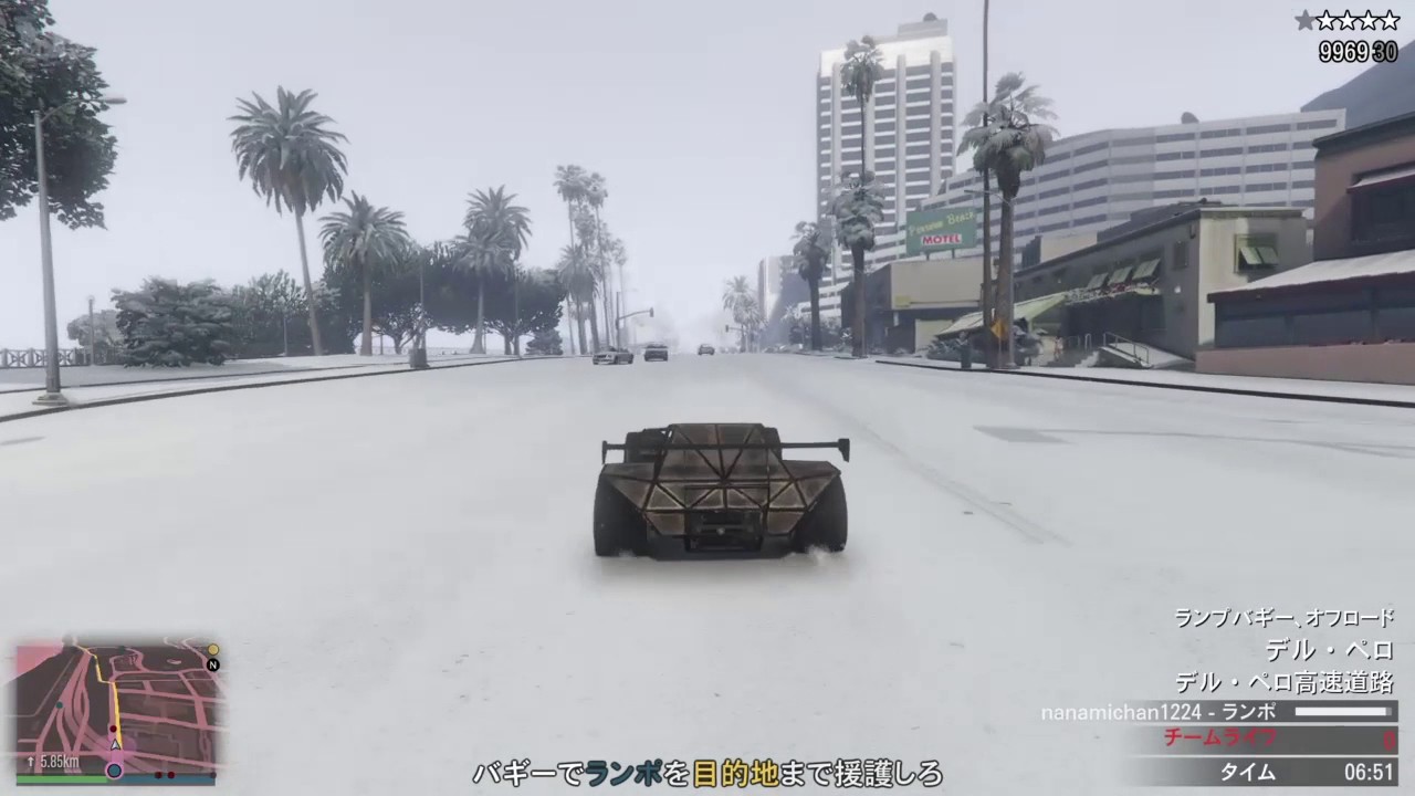 特殊車両ジョブ ランプバギー編 Gta5オンライン 逃走エスコート Youtube