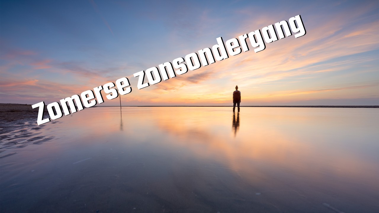Zomerse zonsondergang #19