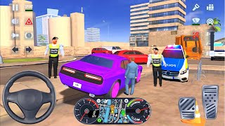 VIP 근육 자동차 도시 운전 경찰 사고 드라이브 미친 - Taxi Sim 2020 모바일 게임 플레이 오프라인 screenshot 2