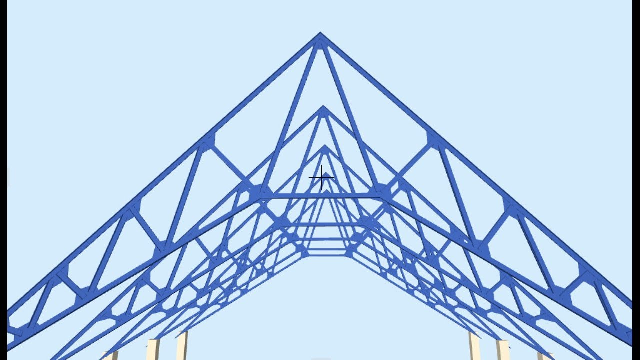 Struktur Atap Baja Ringan Menggunakan Sap Berbagai Struktur
