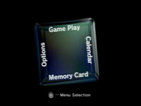 GameCube Main Menu (Sped up 16x)