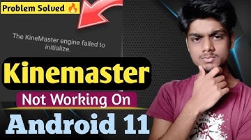 Kinemaster Not working On Android 11 | 2 min. Solution | Speedo tech