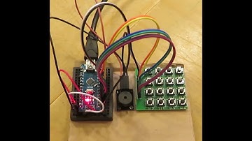 An Arduino Based Pin Code Lock (Part 1/2)