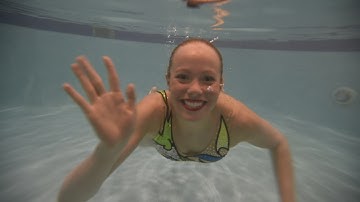 How do synchronized swimmers hold their breath for so long?