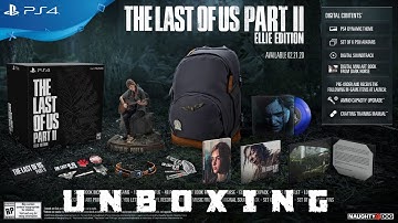 The Last of Us Part II | Ellie Edition | 4K UNBOXING!!! (PS4 exclusive)