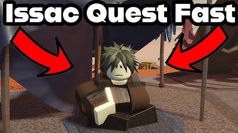 How To Complete Issac Quest Fast And Easy in The Forge | Roblox
