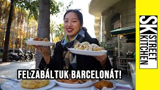 Felzabáltuk 🇪🇸 BARCELONÁT! 🇪🇸 😋🍽️