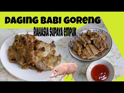 Video: Cara Memasak Daging Babi Yang Digoreng Dengan Epal