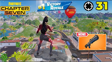 31 Elimination Solo" Fortnite Chapter 7” Gameplay Wins (PS5 Controller)