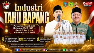 Download lagu [LIVE] INDUSTRI TAHU BAPANG BERSAMA UST. RIDWAN ASYFI, UST. FIRMAN AHSANI & FATIHAH INDONESIA