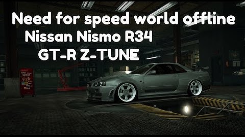 Need For Speed World Offline Nissan Nismo R43 GT-R Z-TUNE
