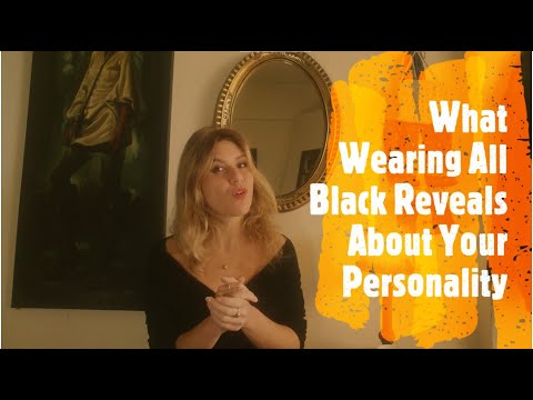 Τι Δείχνει Το Μαύρο Χρώμα Στα Ρούχα Μας ?