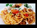 سباغيتي🍝مع سمك السلمون 🦈 spaghetti with salmon 🤗