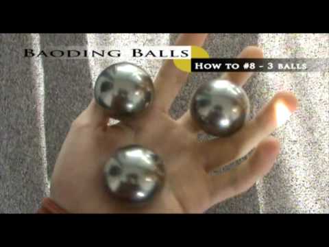 Baoding balls, how to #8 - 3 balls, chinese stress balls