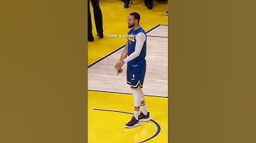 Thumbnail of Only Steph Curry could notice it 😳