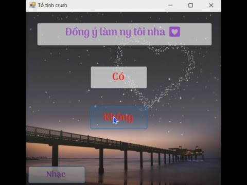 visual basic 2015 Update New Tỏ tình Crush bằng Visual Studio 2015 (VB.NET)