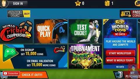 WCC2 2018 Update Mod Apk || Everything Unlocked and Unlimited coins|| V 2.7|No Root|100% Working ||
