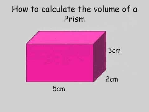 Video: Hoe De Formule Voor Volume Te Vinden