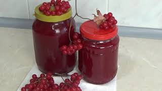 видео: полезный лечебный джем из калины на зиму картинка: полезный лечебный джем из калины на зиму