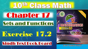 Exercise 17.2, Chapter 17, Class 10 new Maths Book, Sindh text book board