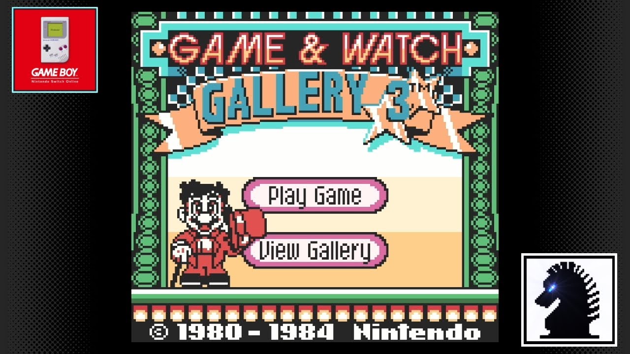 Ns Game Boy - Nintendo Switch Online - #2: Game & Watch Gallery 3 - Youtube