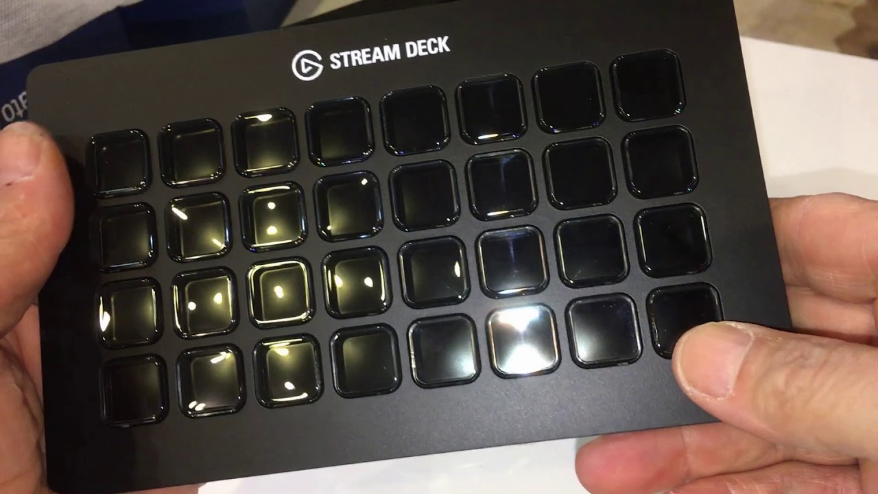 Elgato Stream Deck XL Wired Keypad with Back Lighting Black 10GAT9901 -  Best Buy