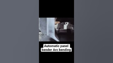 Automatic panel bender Arc bending Demo! #panelbender #flexiblebendingcenter #hogicncmachine