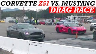 New 2023 Corvette Z51 vs. 2016 Mustang GT