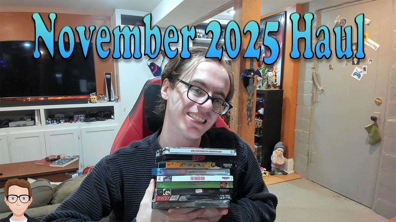 Blu-Ray & Video Game Haul November 2025