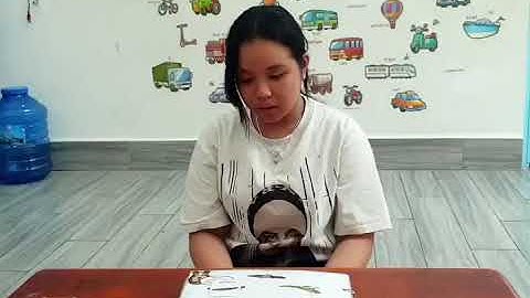 Tiếng Anh Giao Tiếp Thiếu Nhi Tại Phan Thiết: Vicky talking about Frog Life Cycle