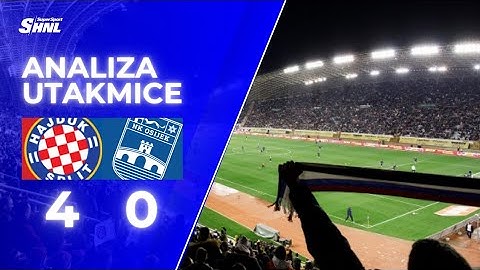 EVO KAKO JE HAJDUK PROIGRAO | HAJDUK - OSIJEK 4:0