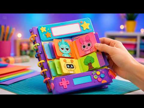 Sprunki's Universe of Endless Fun! *DIY Magic Gamebook & Fun Paper Crafts*