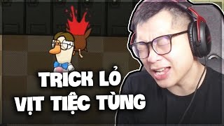 ( Goose Goose Duck ) MÊ CÁI CÁCH MÀ ANH  LÊ KHÔI SỬ DỤNG TRICK LỎ KHI CHƠI VỊT TIỆC TÙNG