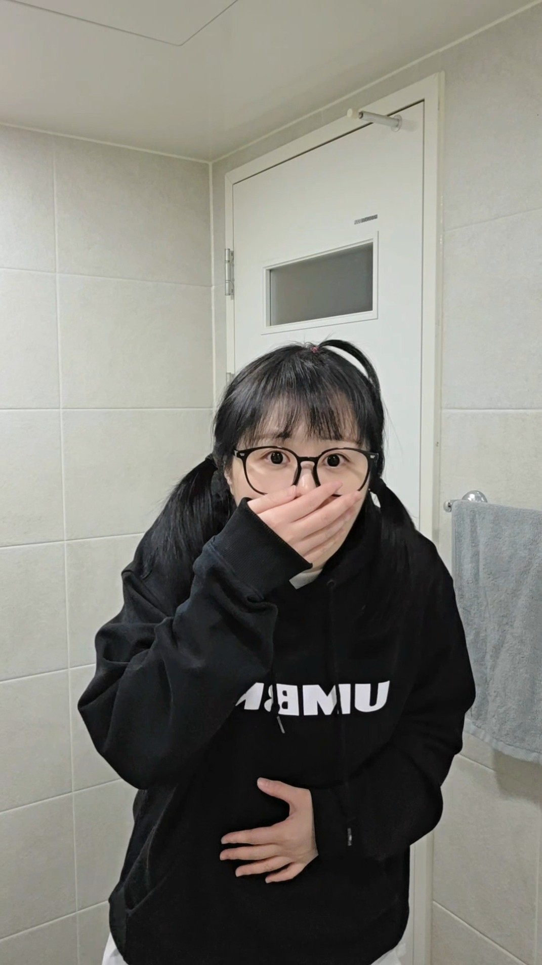 내가 화장실 못 가는 이유??I can't go to the bathroom#funny #shorts