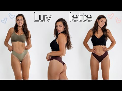 LUVLETTE Lingerie Review Try on Haul #luvlette #shein 