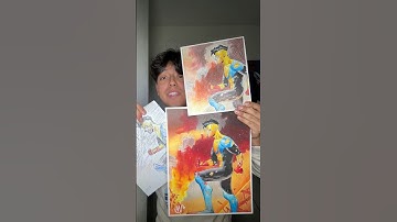 Drawing Invincible in 10 HOURS, 1 HOUR, and 10 MINUTES!!! #invincible #drawing