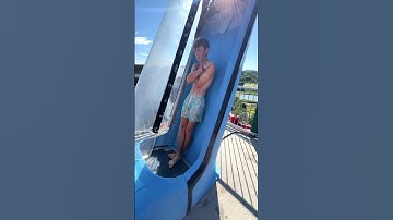 POV: Water slide with a LOOP