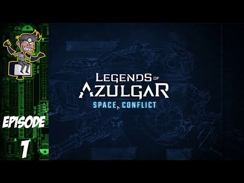 Let's Play Legends of Azulgar - PC Gameplay Episode 1 – Space ships and mortality.