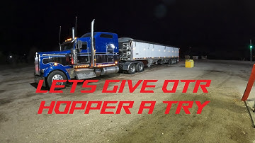 OTR Hopper, Lets Give It a Try | Owner Op | Kenworth W900