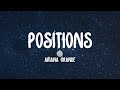 Ariana Grande - positions (Lyrics)